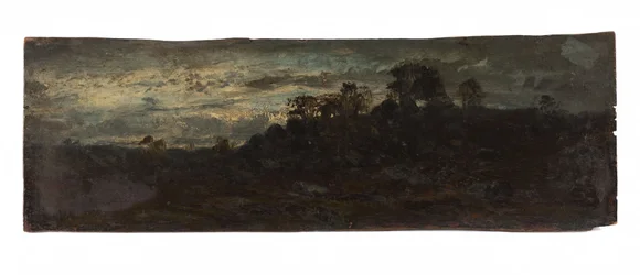 Barbizon, de avond, 2e helft van de 19e eeuw