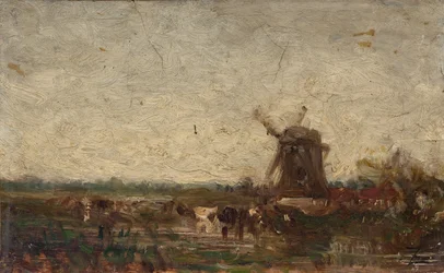 Holland, de molen, ca. 1853