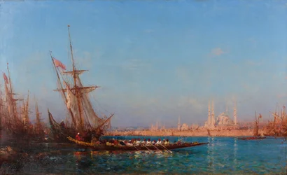 Uitzicht op Istanbul
