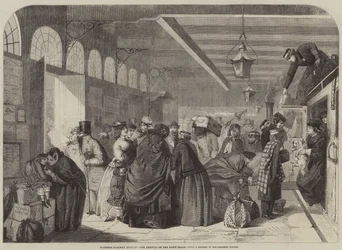 Hastings Treinstation, de Aankomst van de Trein