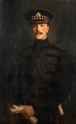 Portret van Kapitein Sir Edward Hulse, ca. 1910