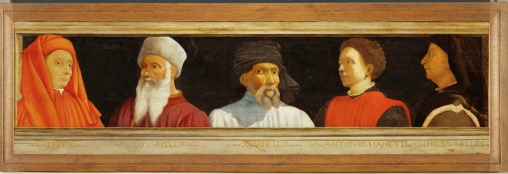 Vijf meesters in de schilderkunst van de Renaissance: Giotto, Uccello ...