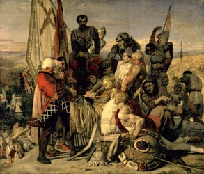 Het Lichaam van Harold voor Willem de Veroveraar Gebracht