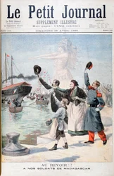 Vaarwel!!, Franse soldaten op weg naar Madagaskar, 1895