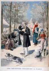 Hittegolf in Parijs, 1895