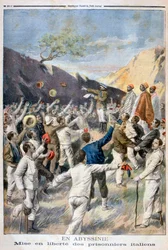 Bevrijding van de Italiaanse gevangenen, Abessinië, 1896