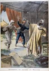De zelfmoordpoging van Samori Touré, 1899