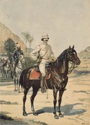 Generaal Gallieni, uit Le Petit Journal, 11 juni 1899