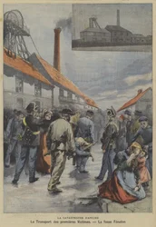 De mijnramp van Aniche, Frankrijk