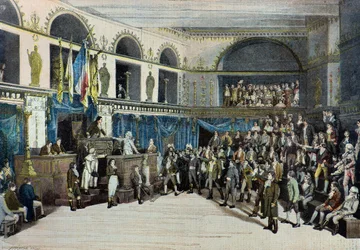 Thermidor , de val van robespierre, theater de la porte saint martin