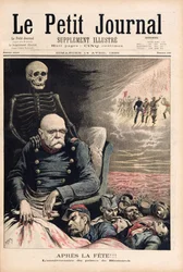 Na het feest: Verjaardag van de Prins van Bismarck, uit 