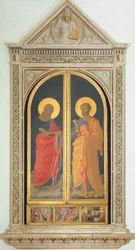 Liniers altaarstuk: Sint Petrus en Sint Marcus