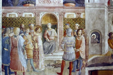 De veroordeling van St. Laurentius door keizer Valerianus