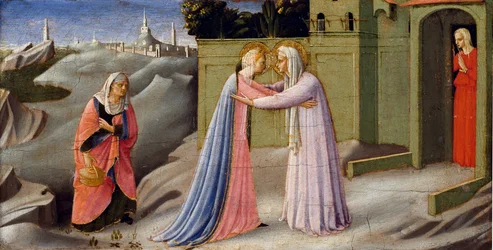 De Visitatie, altaarstuk, ca. 1440
