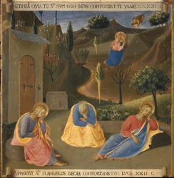 De doodsangst in de tuin van Gethsemane