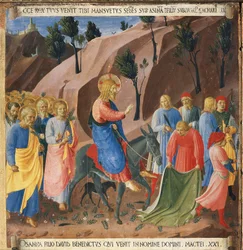 De intocht in Jeruzalem, Het leven van Christus, Armadio degli Argenti