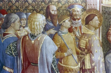De veroordeling van St. Laurentius door keizer Valerianus