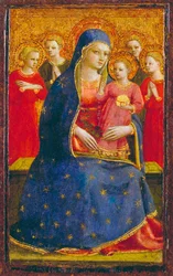 Madonna en Kind met Engelen, c.1425