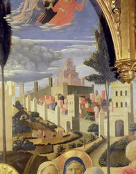Santa Trinita Altaarstuk (detail)