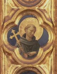 Santa Trinita Altaarstuk (detail)