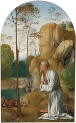 Sint Hiëronymus in de wildernis