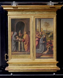 Presentatie in de Tempel en de Geboorte, c.1497