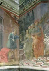 De onthoofding van Johannes de Doper (fresco)