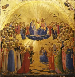 De Kroning van de Maagd, 1434-1435