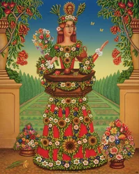 De Tuiniersvrouw