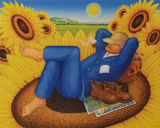 Van Goghs Zonnebloemen, 1998