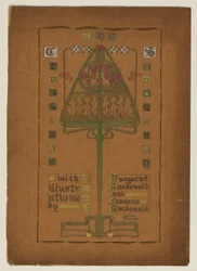 Titelpagina voor "Het Kerstverhaal", 1895-96