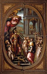 Alexander de Grote geeft Campaspe aan Apelle