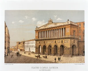 Italië, Napels, San Carlo Theater