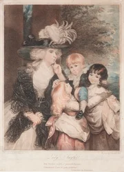 Lady Smith en haar kinderen, 1789