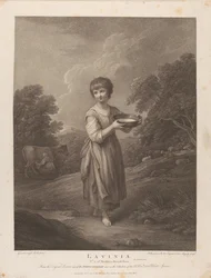 Lavinia, het melkmeisje