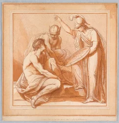 Minerva en Mercurius