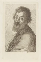 Portret van een man met baard