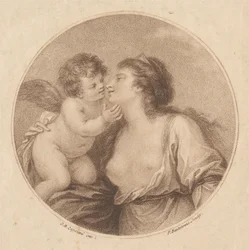 Sappho omarmt de Liefde