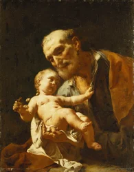 Sint Jozef en het Christuskind