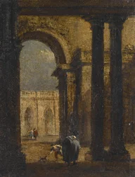 Capriccio: een paleishof