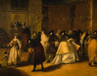 Il ridotto (gemaskerde Venetianen)