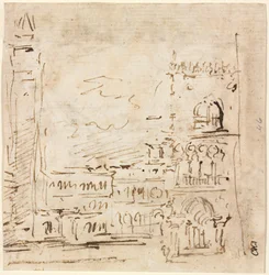 Piazza San Marco met Dogepaleis, 1773-1778