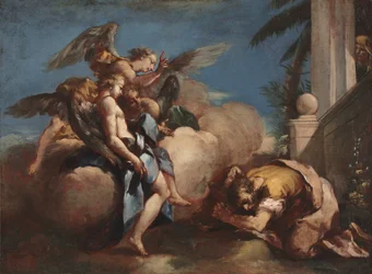 De engelen verschijnen aan Abraham