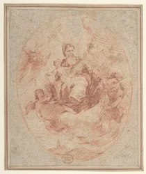 De Maagd en Kind met scapulieren, 1712-93