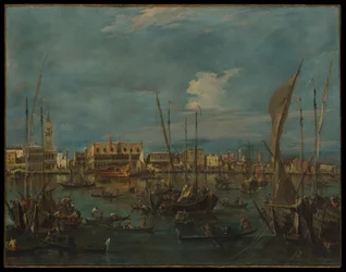 Venetië vanaf het Bacino di San Marco