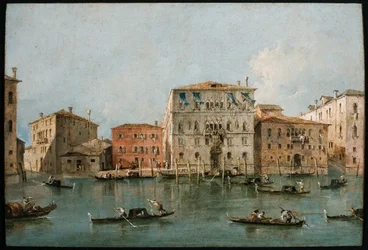 Uitzicht op het Palazzo Loredan
