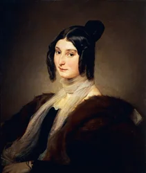 Portret van Clara Maffei