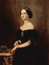 Portret van een Venetiaanse vrouw, ca. 1852