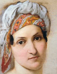Portret van Echtgenote Vincenza Scaccia