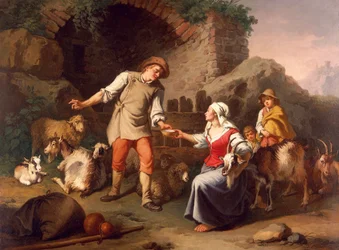 Plattelandsscène